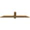 Ekena Millwork Eugene Smooth Timber Gable Bracket, Western Red Cedar, 48"W x 12"H x 1 1/2"D x 3 1/2"F, 6/12 Pitch GBW048X12X0204EUG00SWR - alternate 3